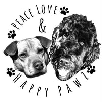 Peace Love and Happy Paws